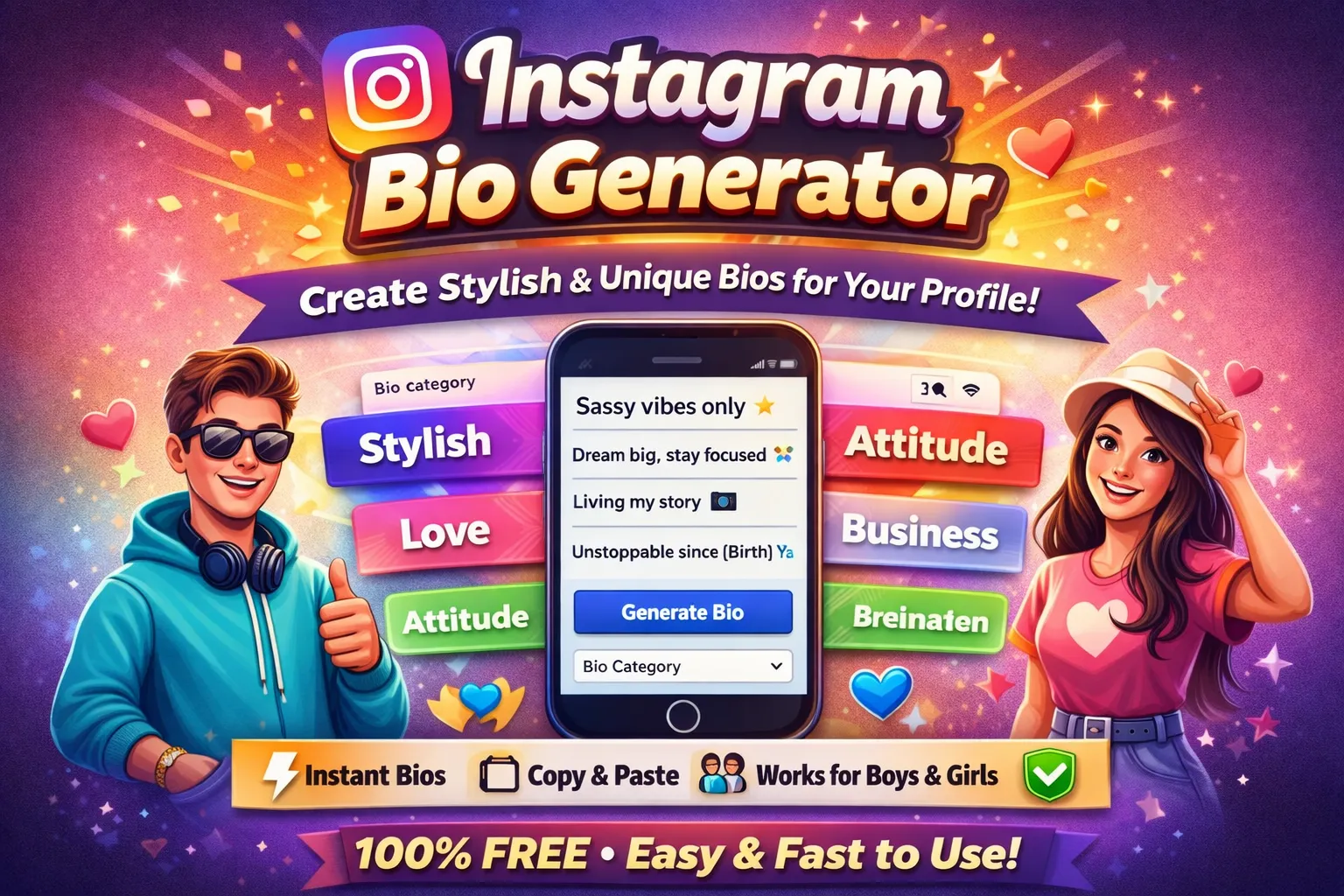Instagram Bio Generator